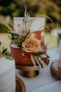 Elegante Hochzeitstorte aus dem Muehlviertel